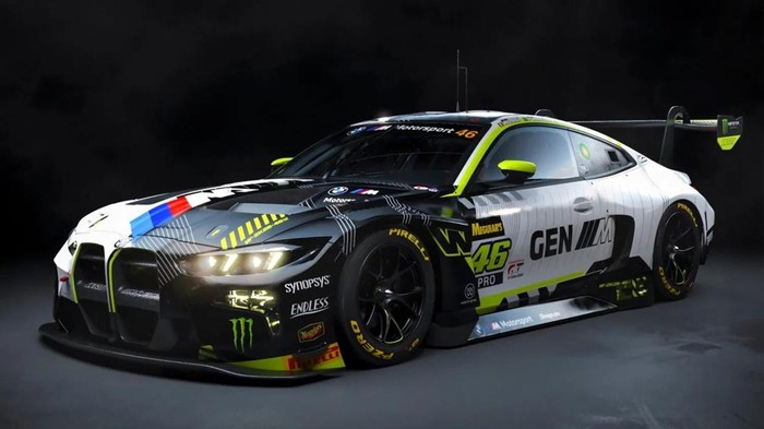 Valentino Rossi, Penampakan Livery Baru Mobil Valentino Rossi untuk Balap Ketahanan