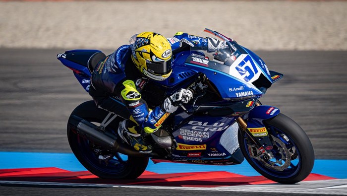 Top! Pebalap RI Start Paling Belakang, Finish Kedua di World Supersport