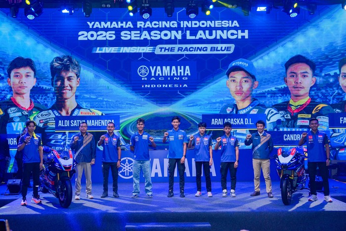 Yamaha Kirim 7 Rider Indonesia untuk Balapan Motor Kelas Dunia
