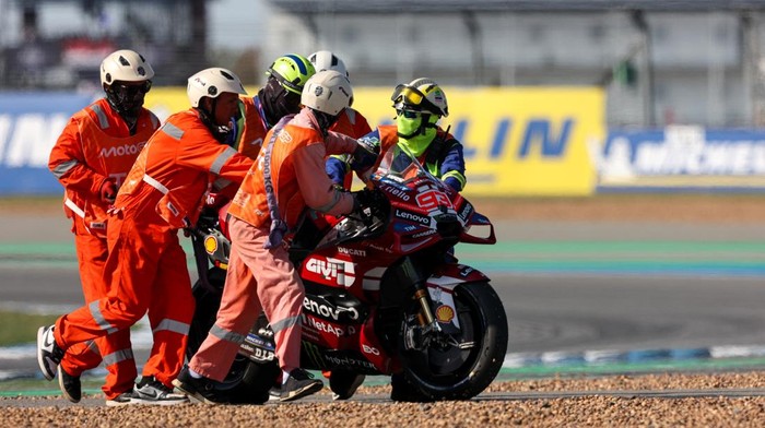 Marquez, MotoGP, Penyebab Velg Motor Marquez Pecah di MotoGP Thailand 2026