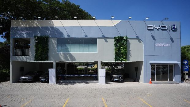 Intip Fasilitas Posko Mudik BYD: dari Fast Charging hingga Area Istirahat