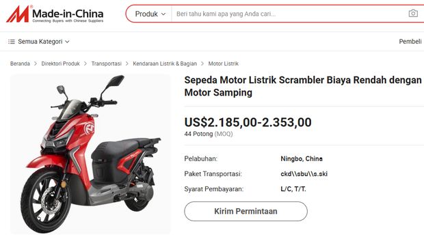 Motor MBG Mirip Buatan China, Pengamat Bilang Begini