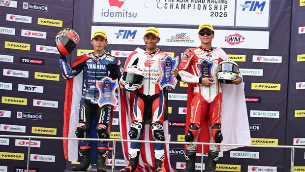 Pebalap Indonesia Taklukkan Sepang, Sukses Raih Podium ARRC