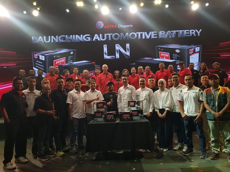 Aspira Luncurkan Aki LN Series, Plug &amp; Play-Maintenance Free