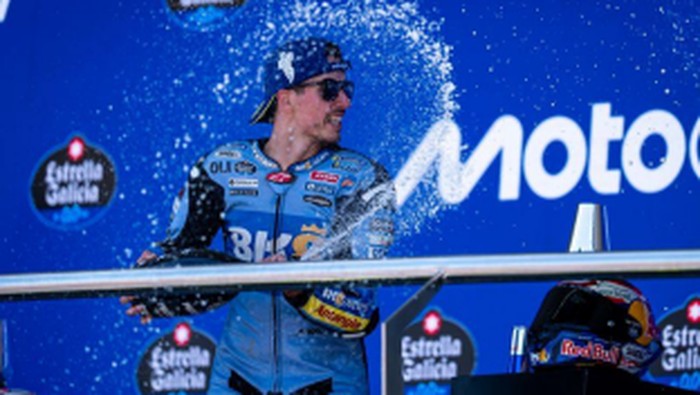 Alex Marquez, MotoGP, Bersama Aspira, Alex Marquez Kembali Naik Podium di MotoGP Spanyol