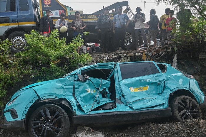 Green SM, Begini Kata Taksi Green SM soal Kecelakaan Kereta di Bekasi