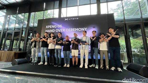 Xpeng, Xpeng Indonesia, XPeng G6, 100 Unit Xpeng G6 Mulai Dikirim ke Garasi Konsumen Indonesia