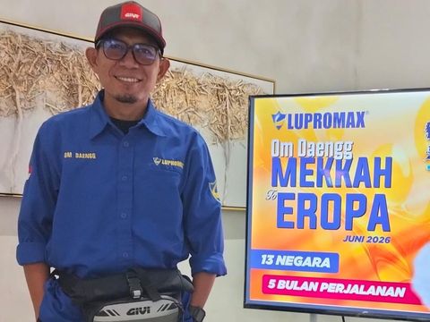 Touring, Babak Baru Om Daeng Geber Xmax: Touring 11.000 km dari Makkah ke Eropa!