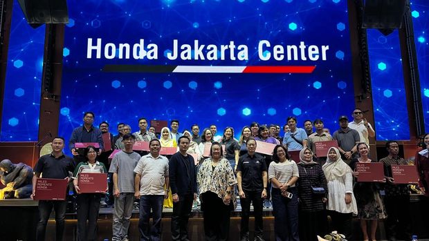 Honda Gelar 'Syukuran' untuk Para Pemenang Undian Brio di Jakarta