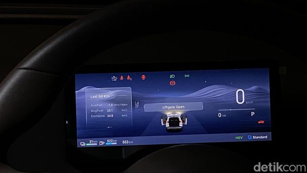 Wuling Eksion PHEV Susah Diajak Boros: Jakarta-Jogja Nggak Isi Bensin, Masih Sisa Segini