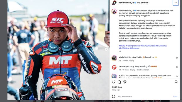 Kerap 'Dibenturkan' dengan Pebalap Malaysia, Veda: Kami Berteman