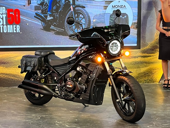 Keeway Road Falcon 250 Meluncur: Tampang Ala Moge Harley, Harga Rp 50 Jutaan