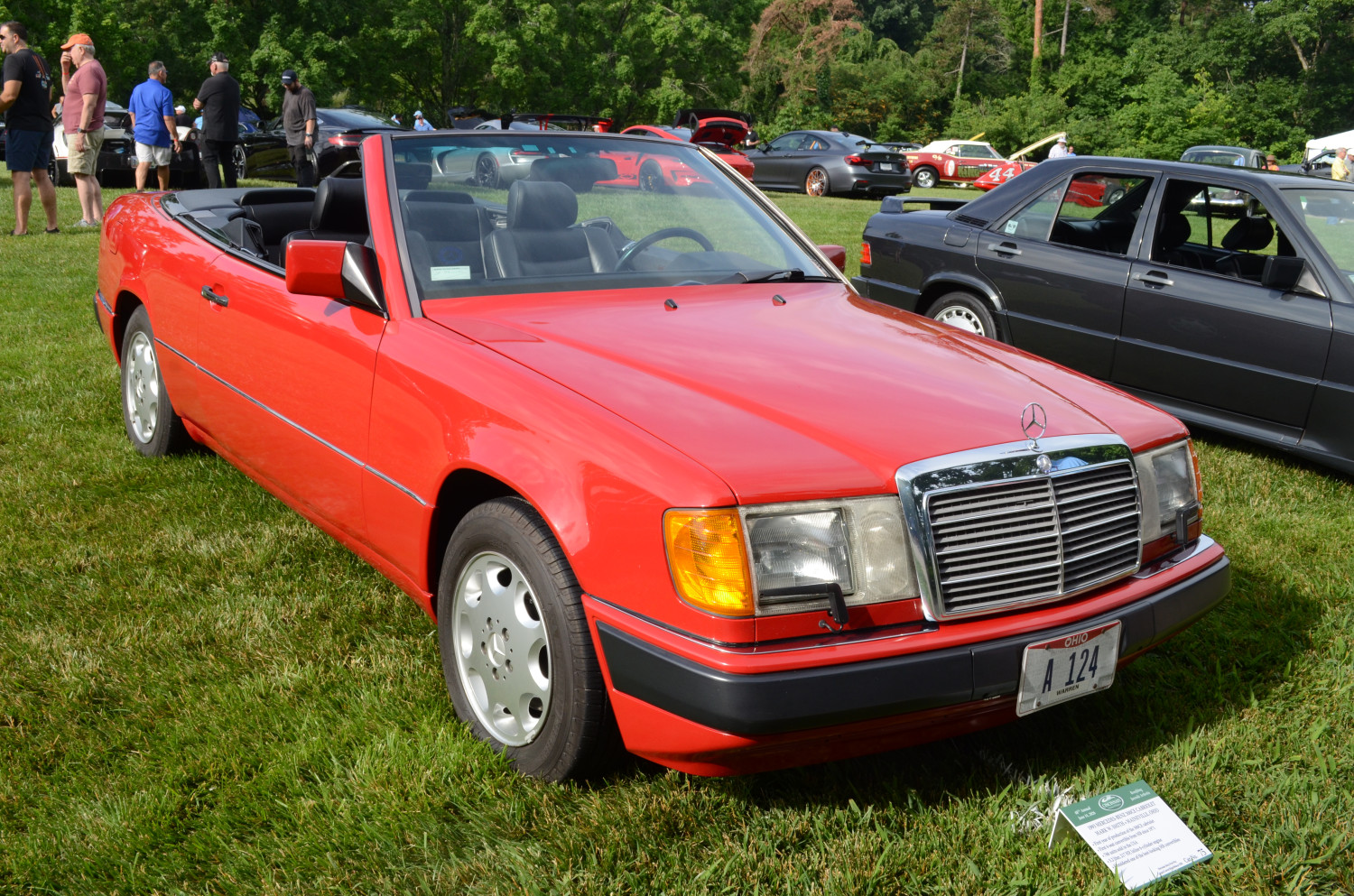 Contemporary Mercedes at the Cincinnati Concours