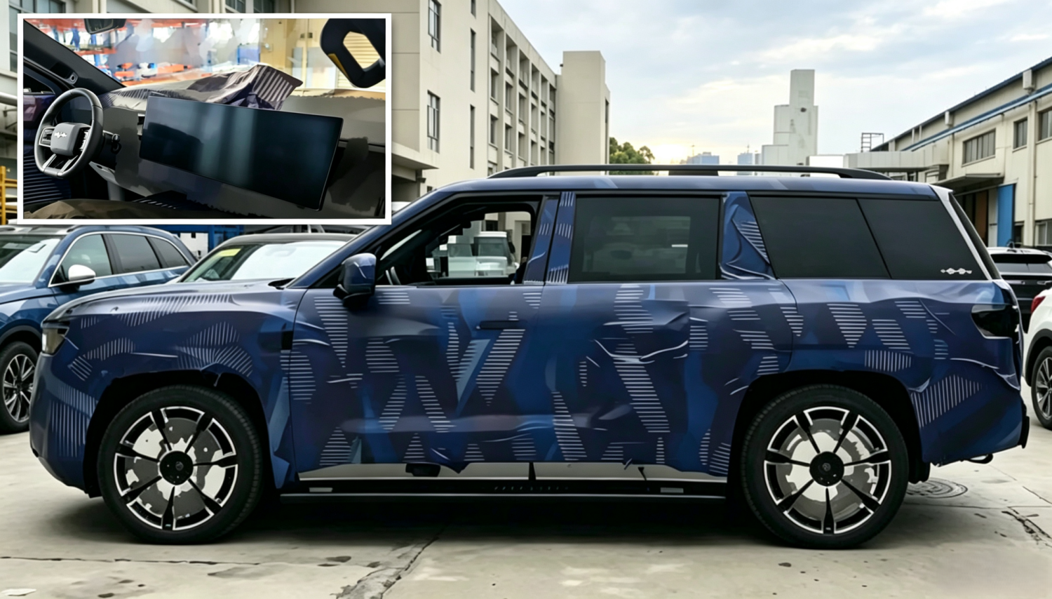 BYD Fang Cheng Bao Ti9 teased in China ahead of release