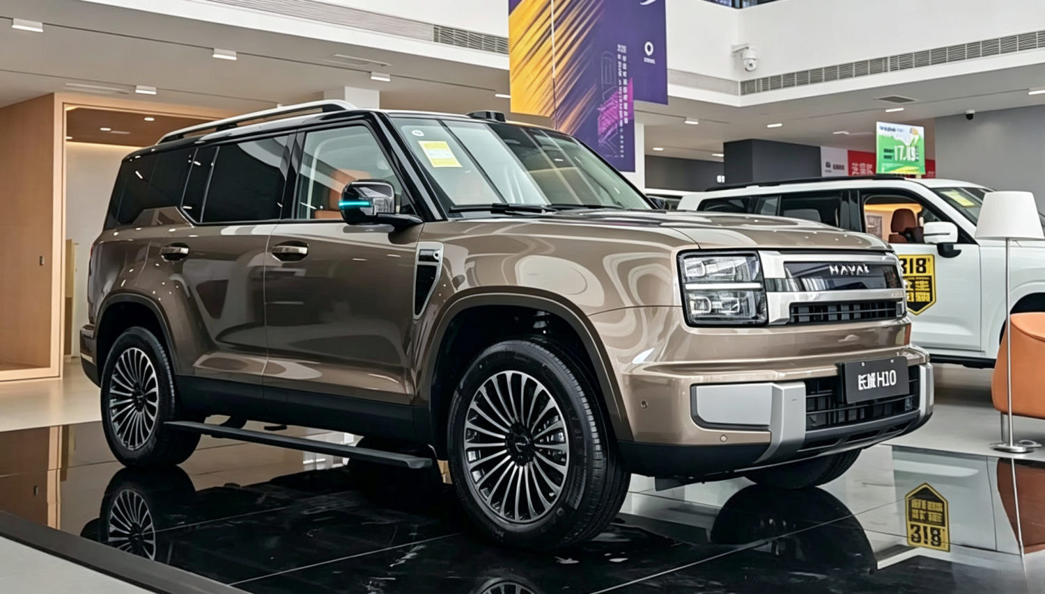 Haval GWM H10 is a 5.3m flagship that can “crab walk”, it starts at 31,700 USD