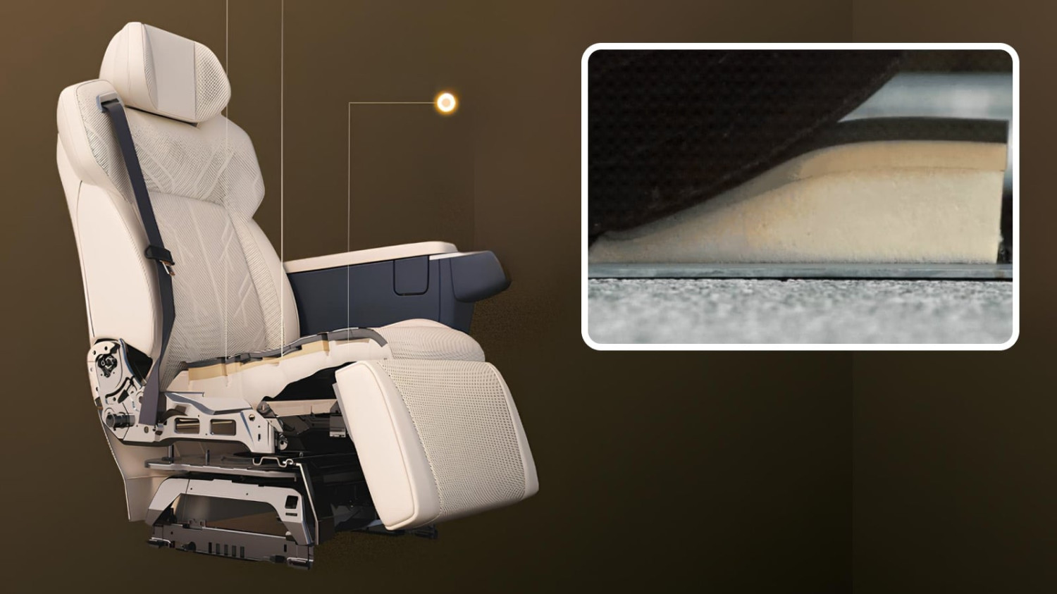 Zeekr, SEAT, Zeekr 009 MPV’s seat foam was run over by 20-ton truck and remained the same