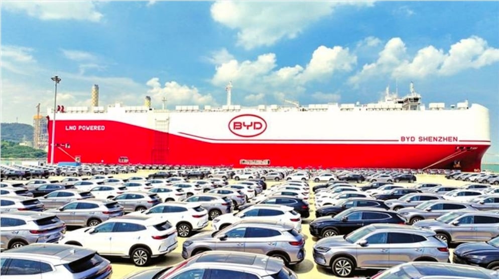 Middle East conflict disrupts Chinese auto Exports with ripple effects to Europe