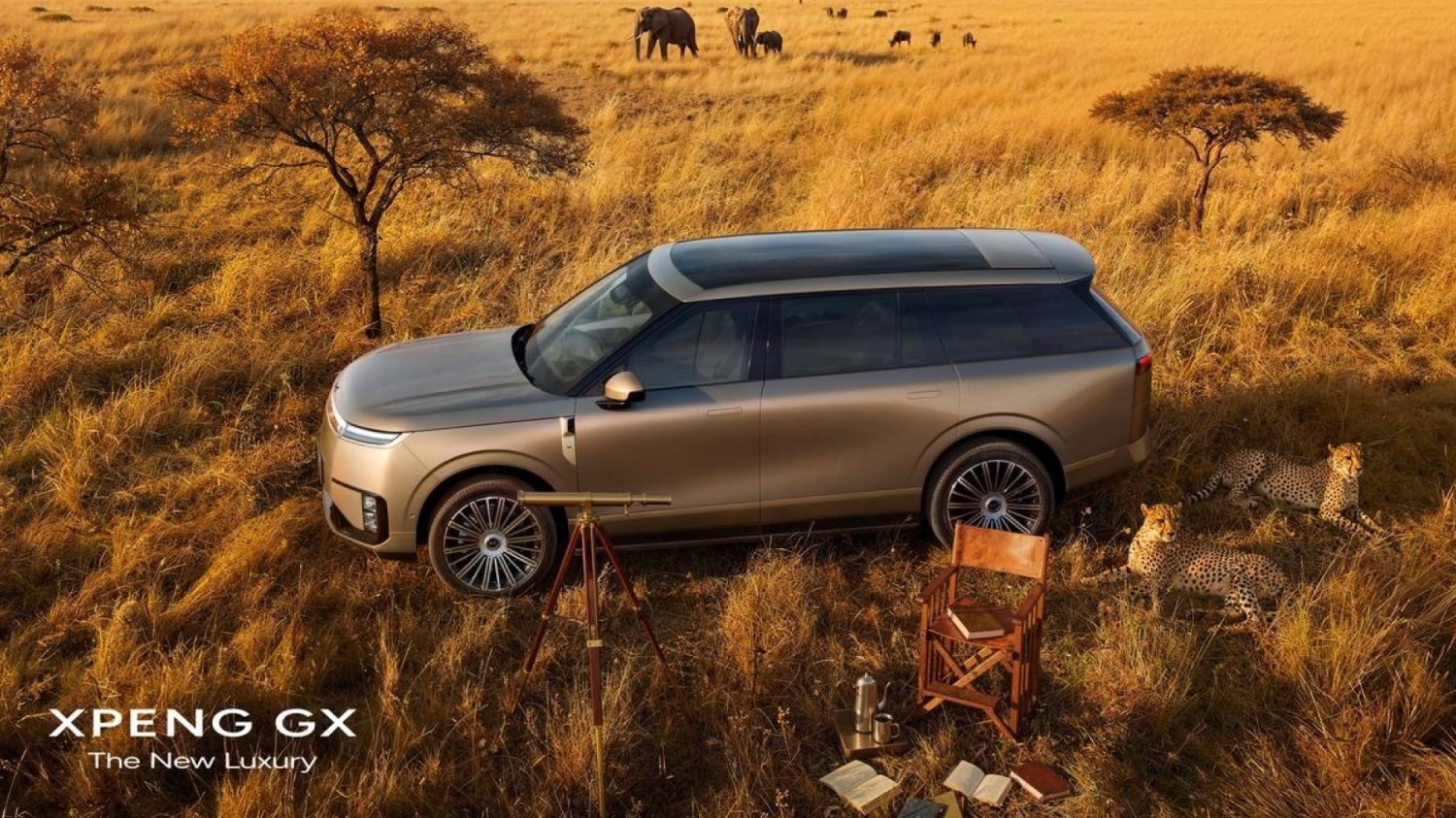 Xpeng GX flagship EREV crossover broke covers in China resembling Range Rover