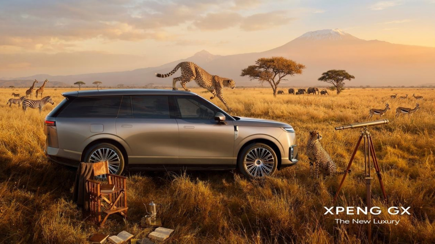 Xpeng GX flagship EREV crossover broke covers in China resembling Range Rover