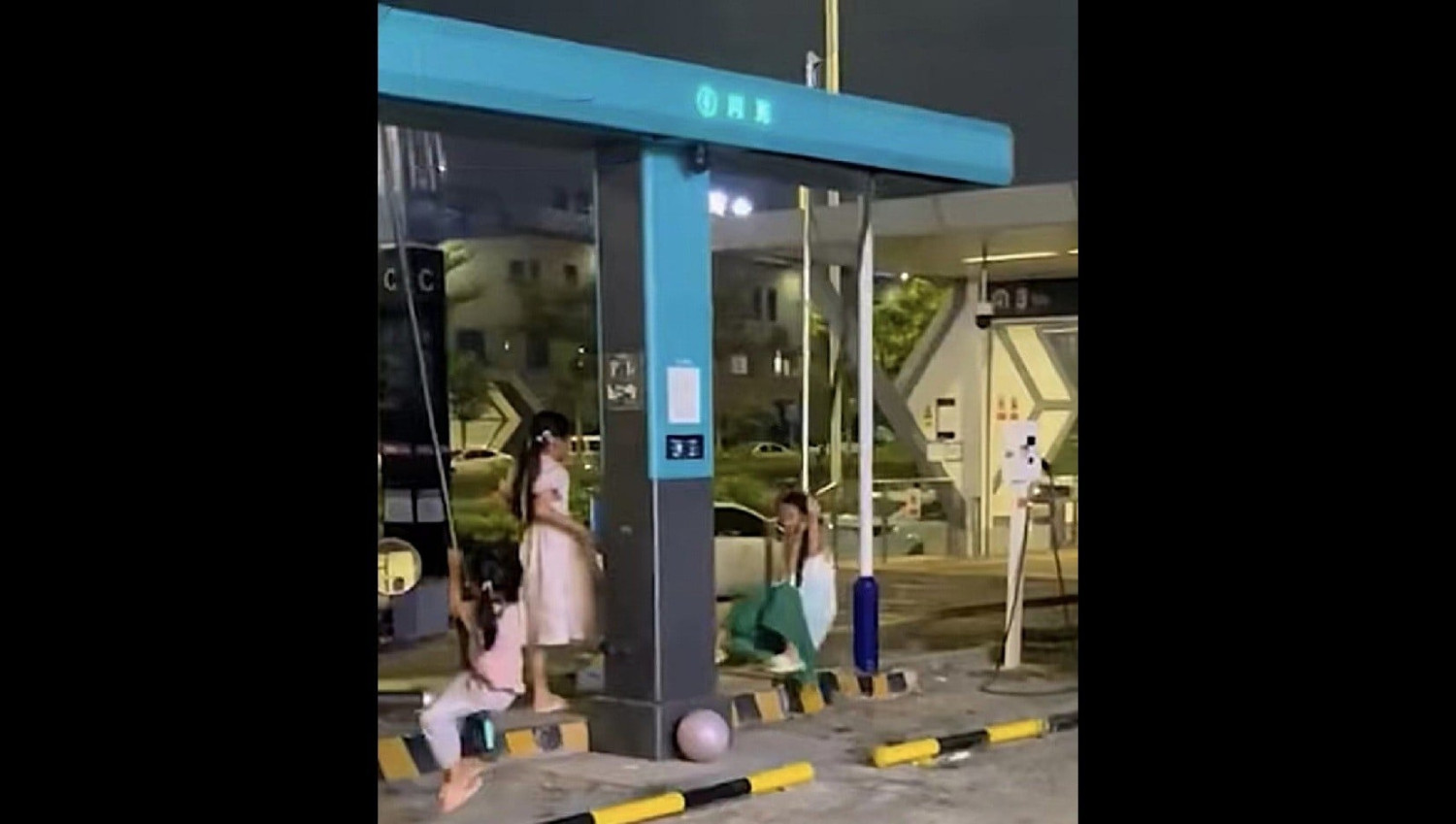BYD, BYD Megawatt Flash Charger used as playground swing sparks infrastructure safety concerns