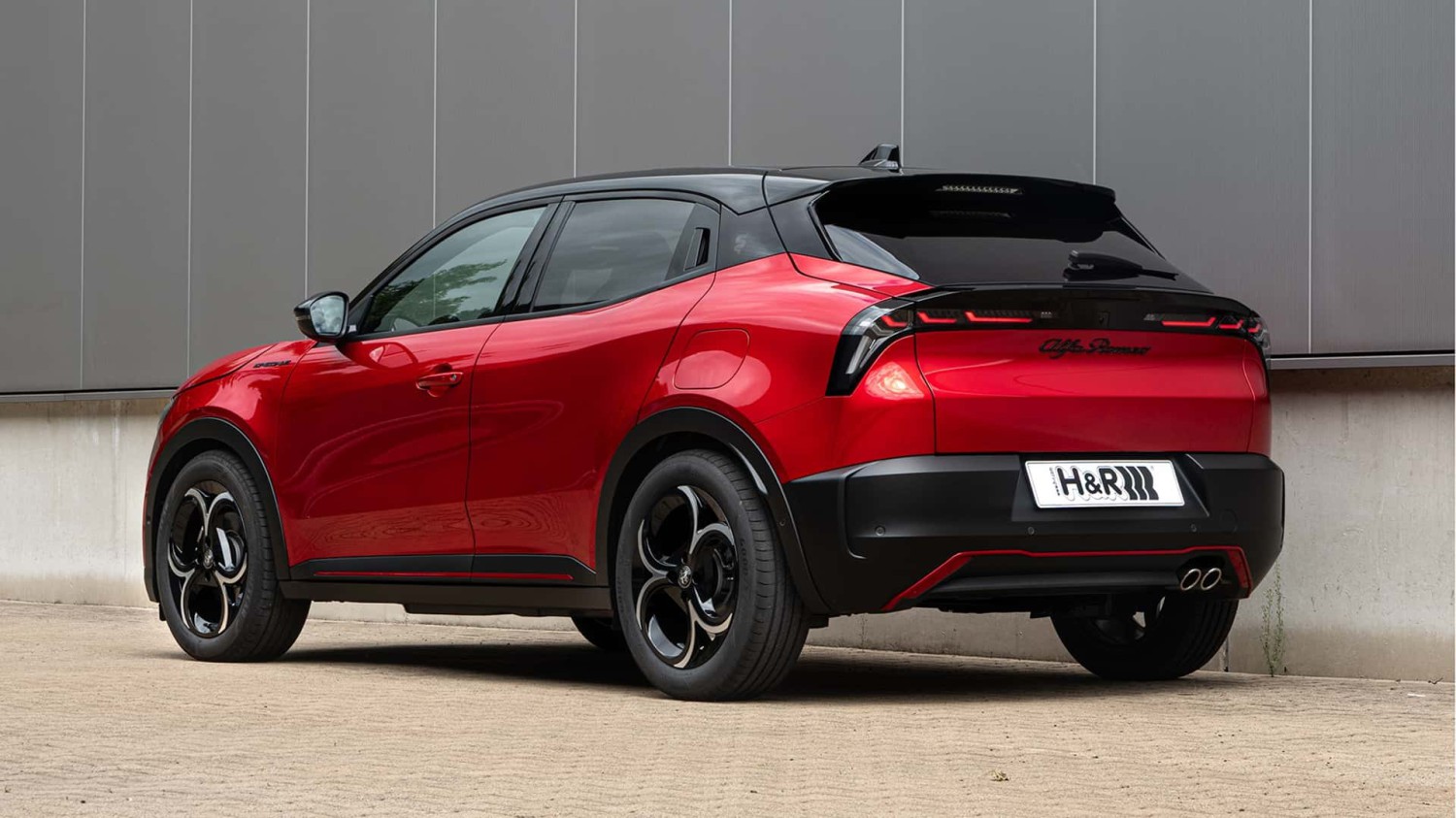 H&amp;R-Tieferlegungsfedern für den Alfa Romeo Junior Ibrida