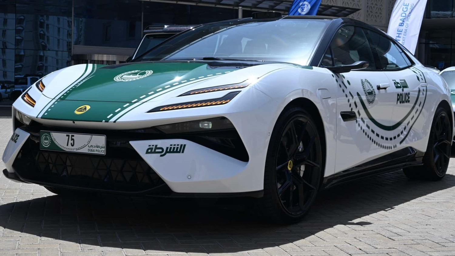 Lotus, Polisi Dubai Memiliki Supercar Baru, Lotus Emeya S