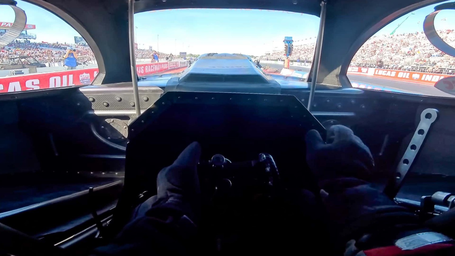 This Is How You Drive A Nitro Funny Car At 330 MPH