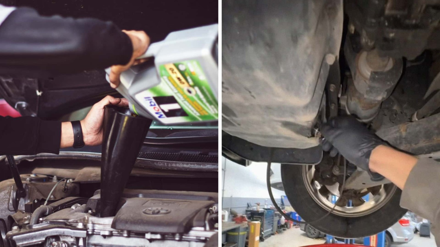 Single Mom Gets An Oil Change. The Mechanic Can’t Believe What He Finds In Her Oil Pan