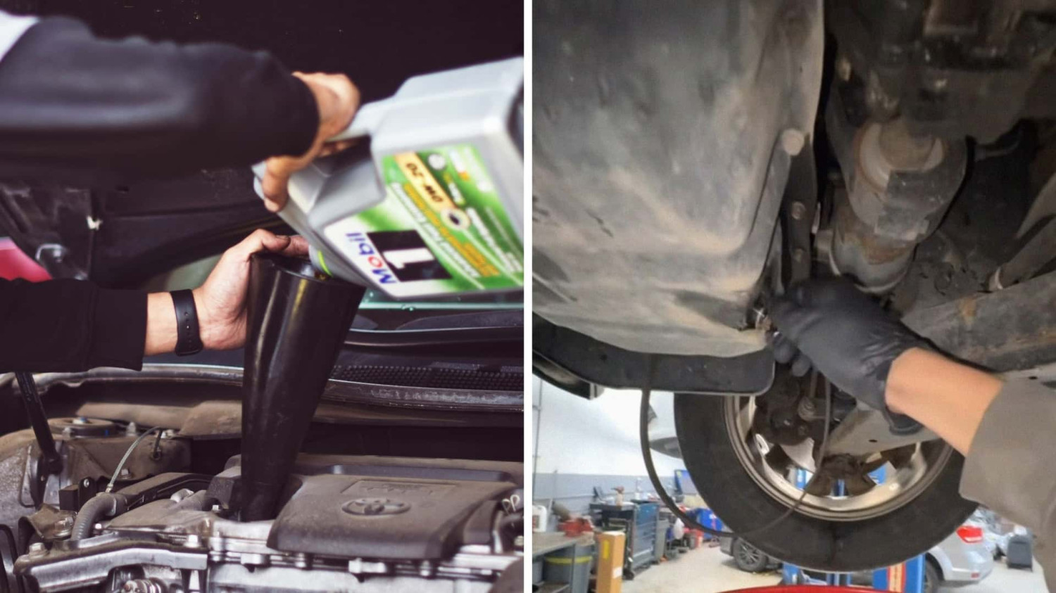 Single Mom Gets An Oil Change. The Mechanic Can’t Believe What He Finds In Her Oil Pan