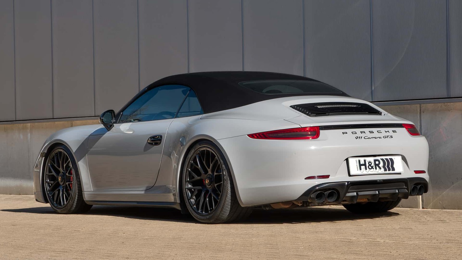 Porsche 911 991 Carrera GTS mit H&amp;R-Gewindefahrwerk