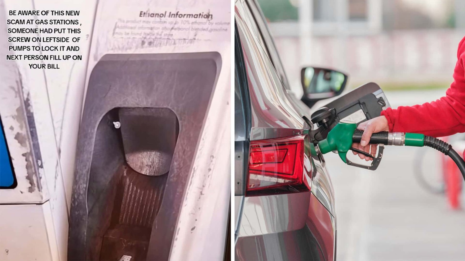 Shell Customer Fills Up Car. But Someone Left in a Screw—So He's Pumping on Your Credit Card Tab