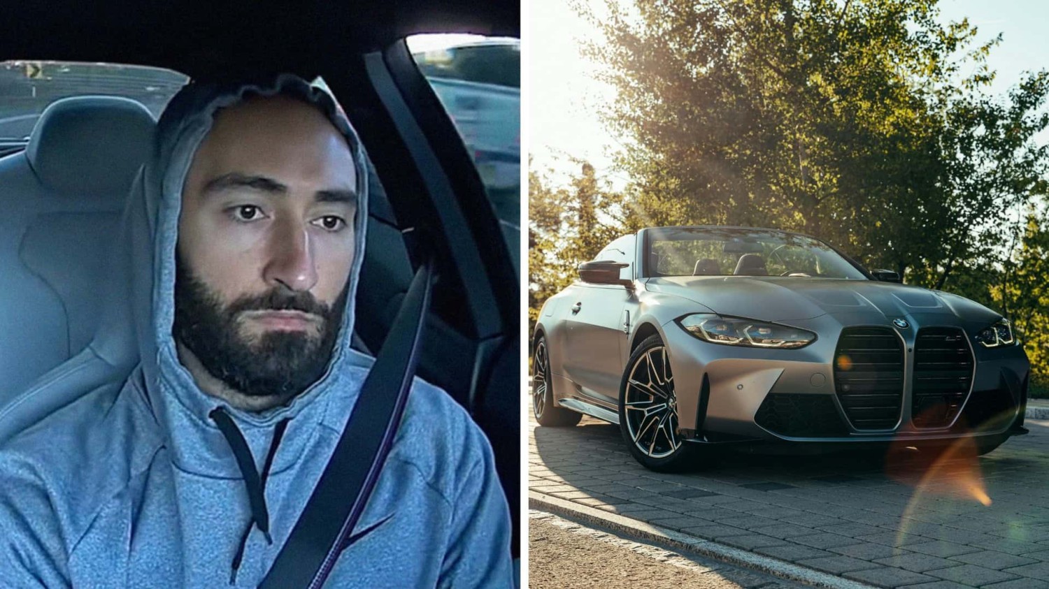 BMW M4 Driver Runs Off the Road. Now He Says the Road Is at Fault