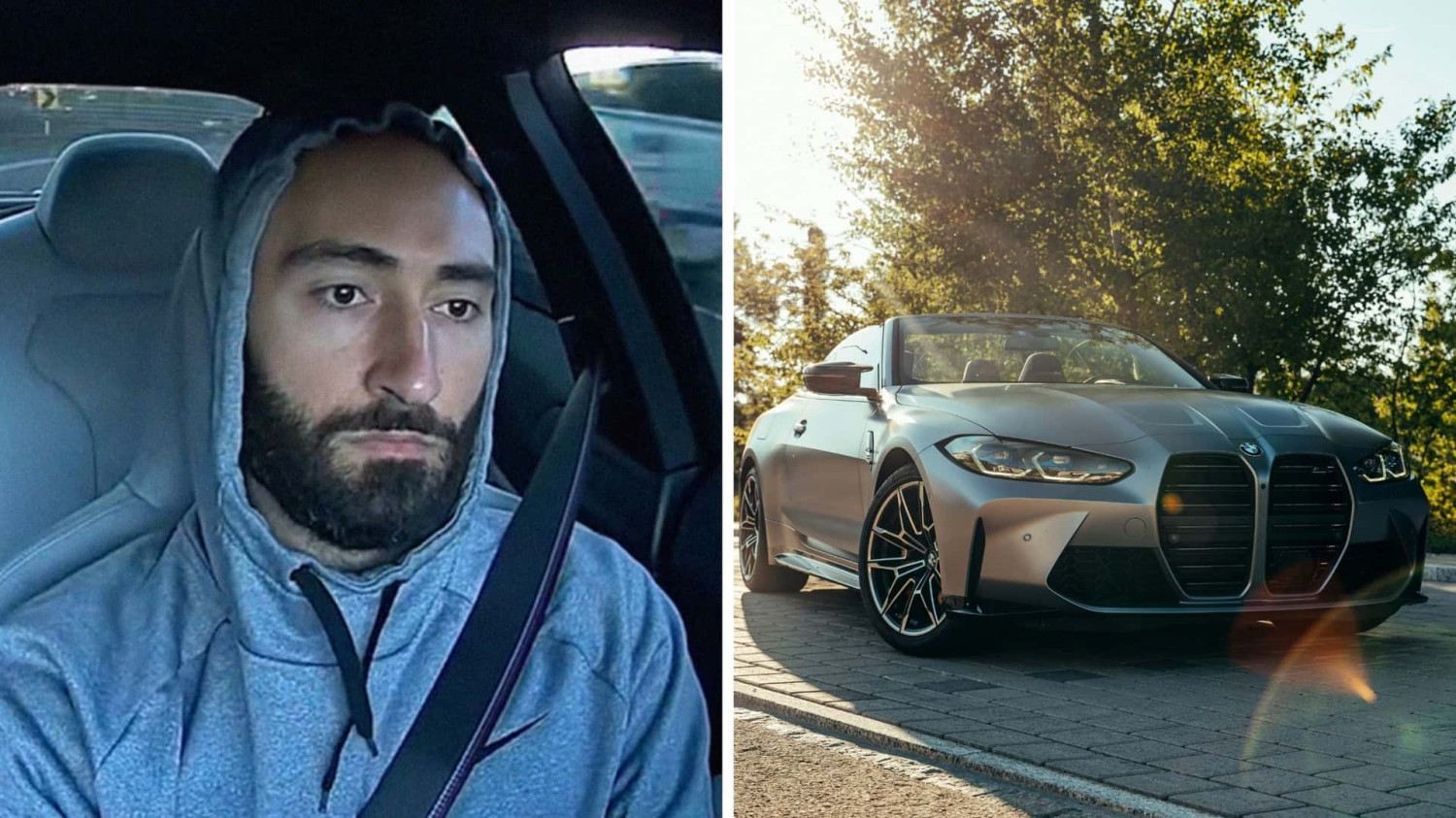 BMW, BMW M4, BMW M4 Driver Runs Off the Road. Now He Says the Road Is at Fault