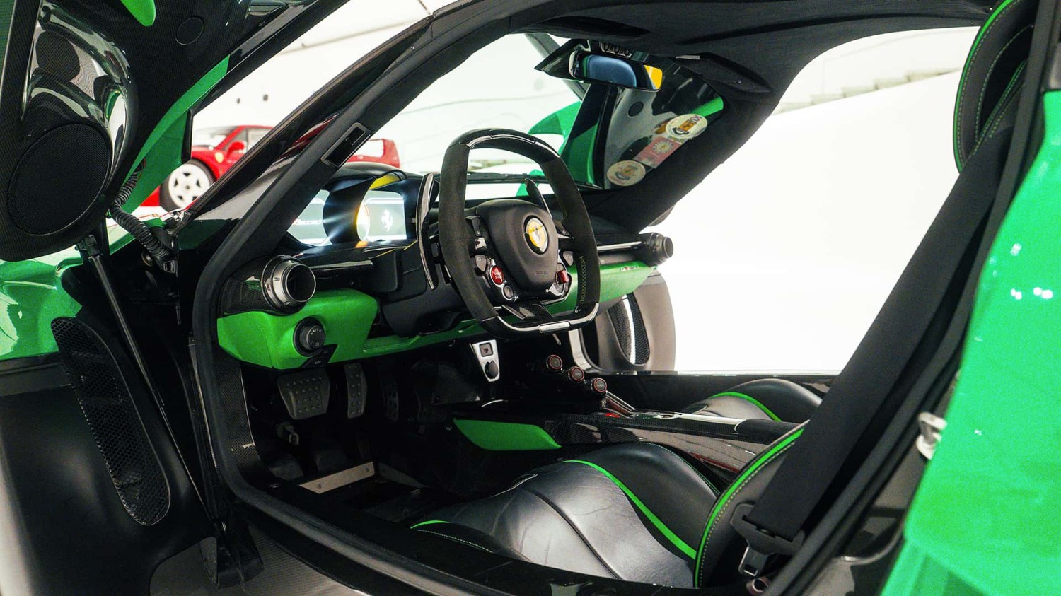 L’unique LaFerrari verte, ex-Jamiroquai, est de nouveau en vente
