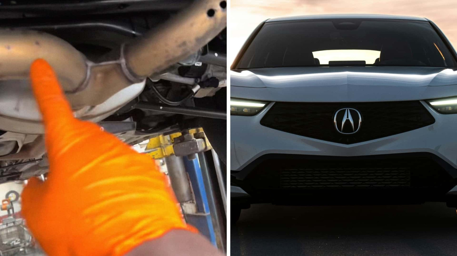 Acura, 'Who Needs Midas?': Acura Driver Wants 'Noise.' Then He Drills His Own Muffler Delete