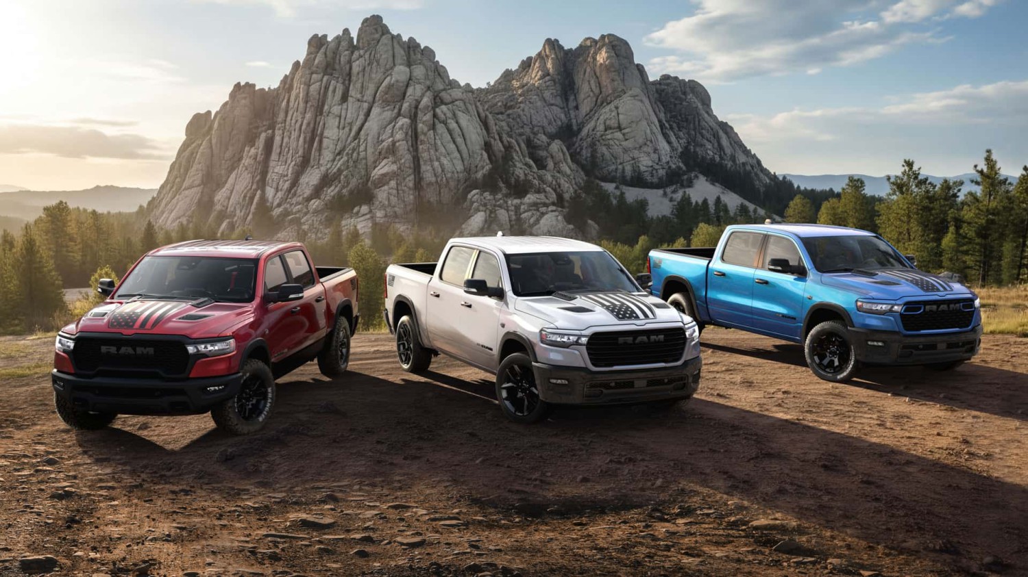 Ram célèbre l'Amérique avec trois pick-up en édition spéciale