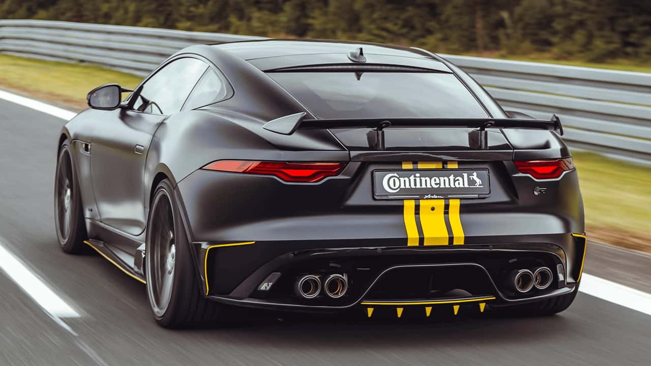 Zurück in die Zukunft: Arden treibt den F-Type mit E-Fuel an