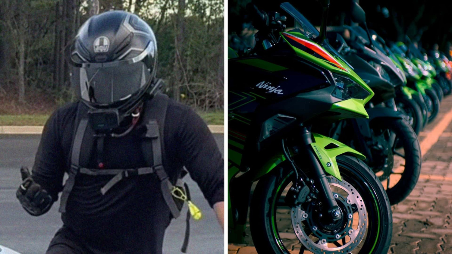 Man Buys A Ninja. Then He Notices Something Highly Unusual About Bikers: 'Protect Yourself'