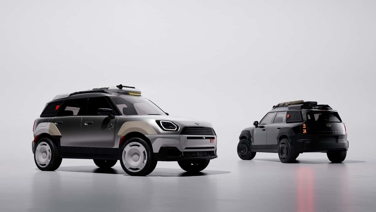 Cette Mini Countryman nous replonge dans les années 1990