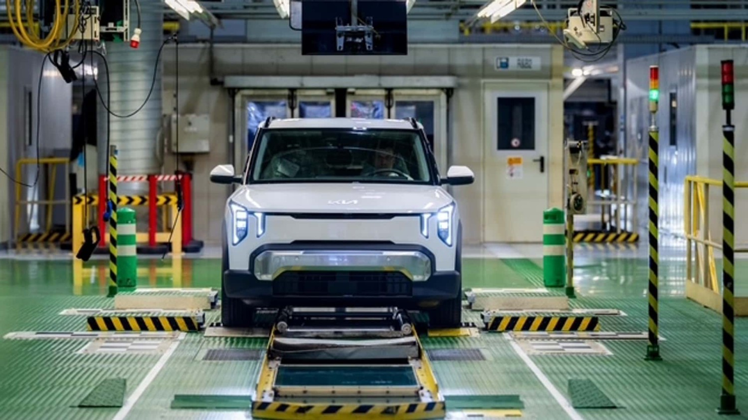 La voiture électrique abordable de Kia entre en production