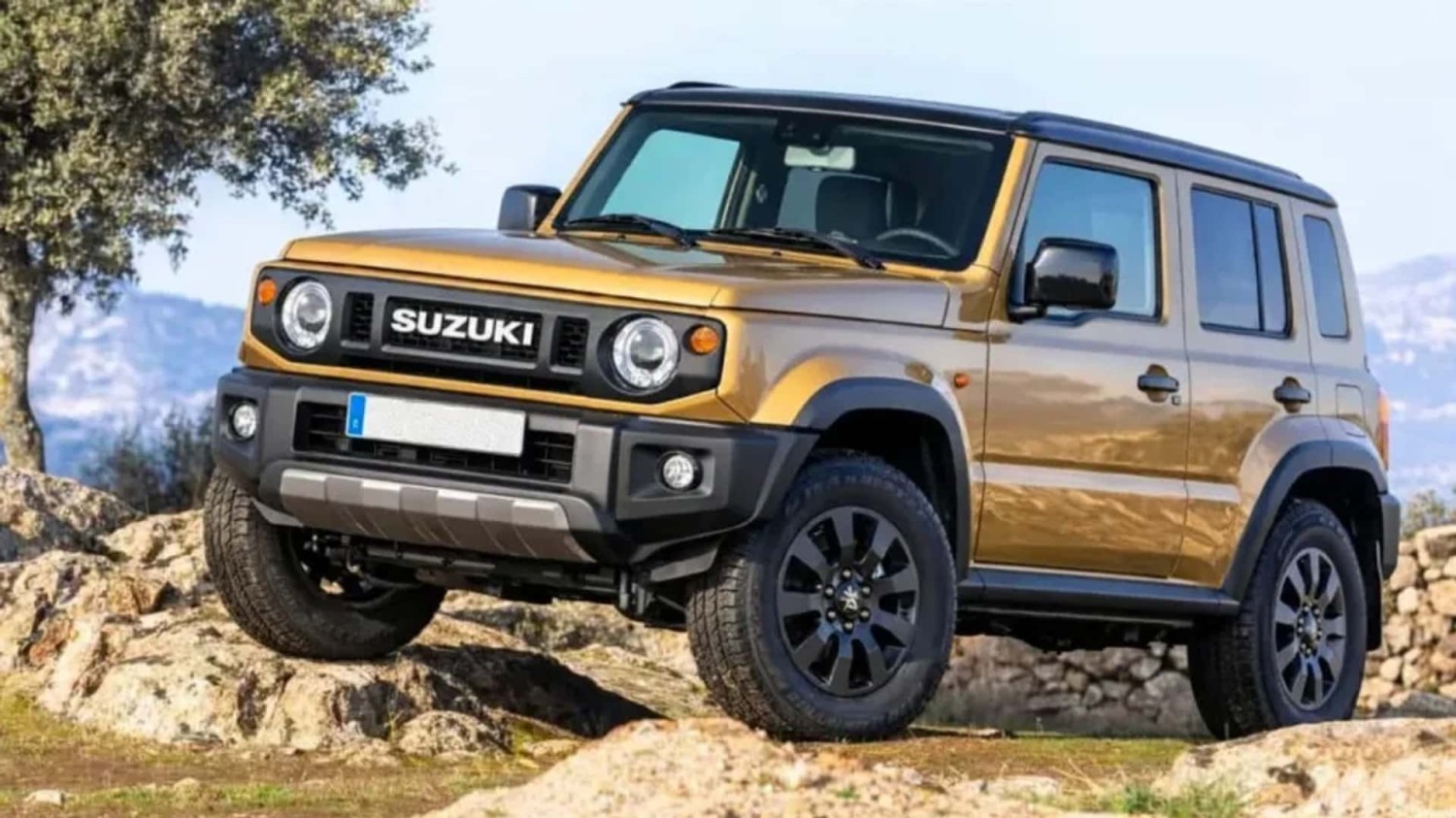 Le "Suzuki Land Cruiser" serait un très curieux Jimny au format XXL