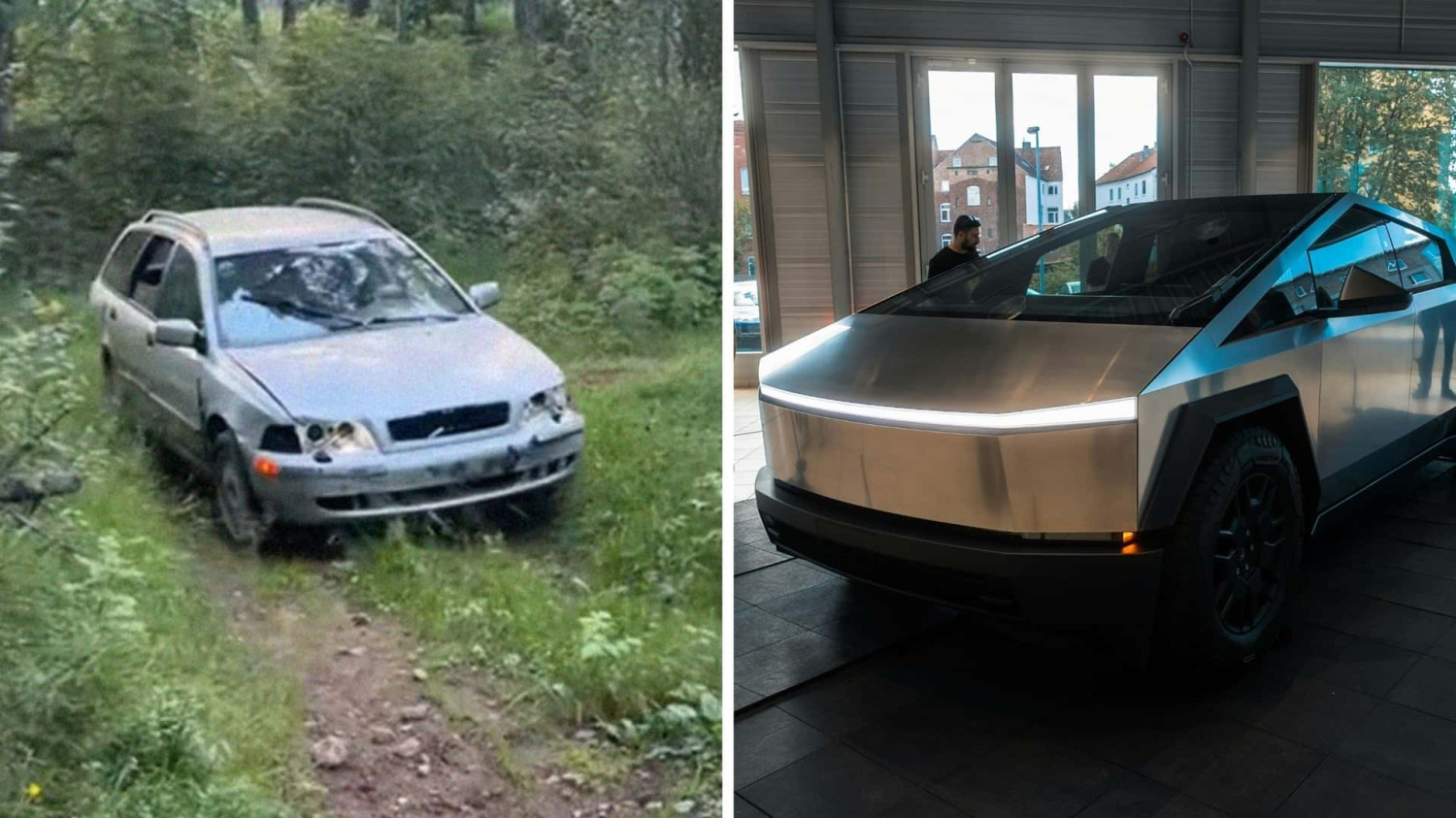 Tesla, Cybertruck, Volvo, 'Tesla Cybertruck Couldn’t Do This:' Man Takes Volvo on a Road Trip. Then He Sees the Condition of the Road