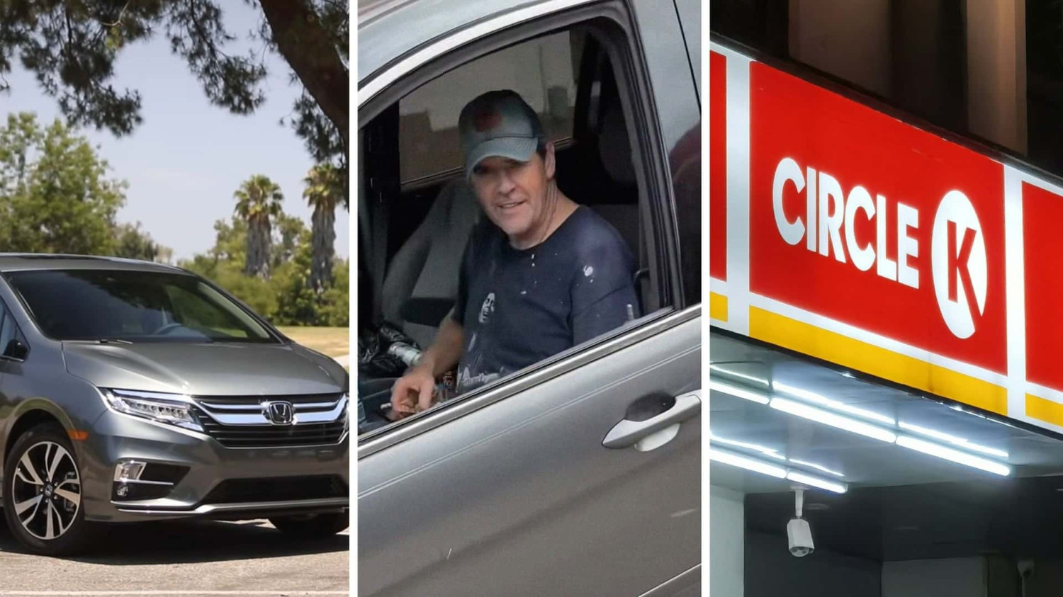 Honda, Honda Odyssey, Man Spots Honda Odyssey At Circle K. Then He Looks At The Back End And Notices Something Unexpected