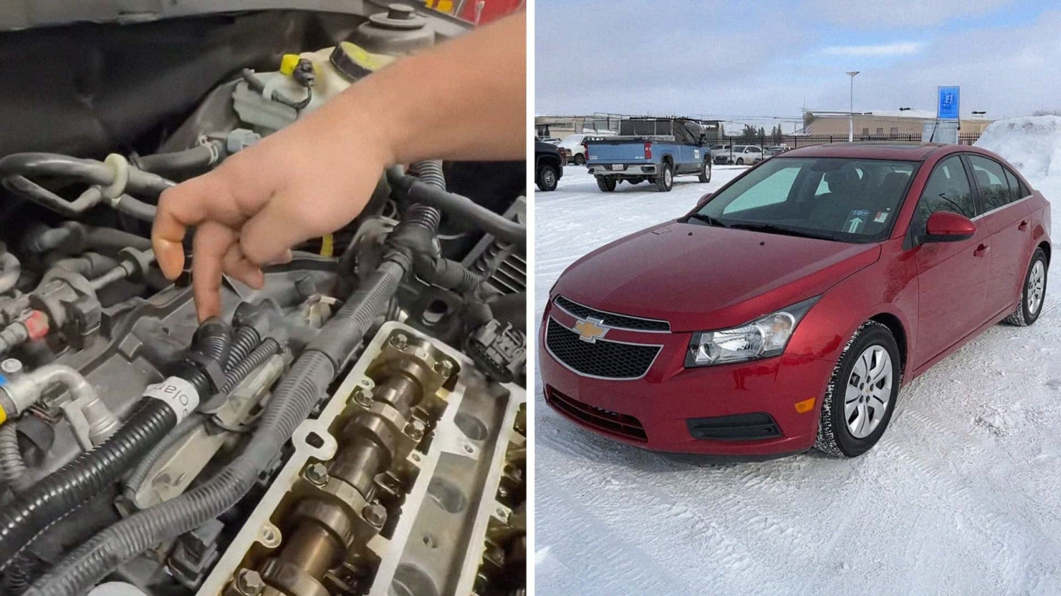 Chevrolet, 'See A Lot Of These': Mechanic Works On 2014 Chevrolet Cruze. Then He Runs Into This All-Too-Common Lean Code
