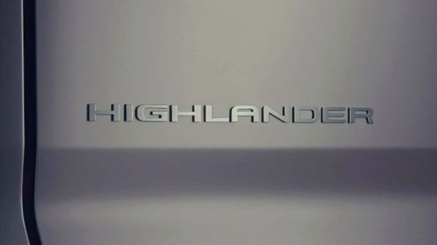 El próximo Toyota Highlander se pasa a la electricidad definitivamente