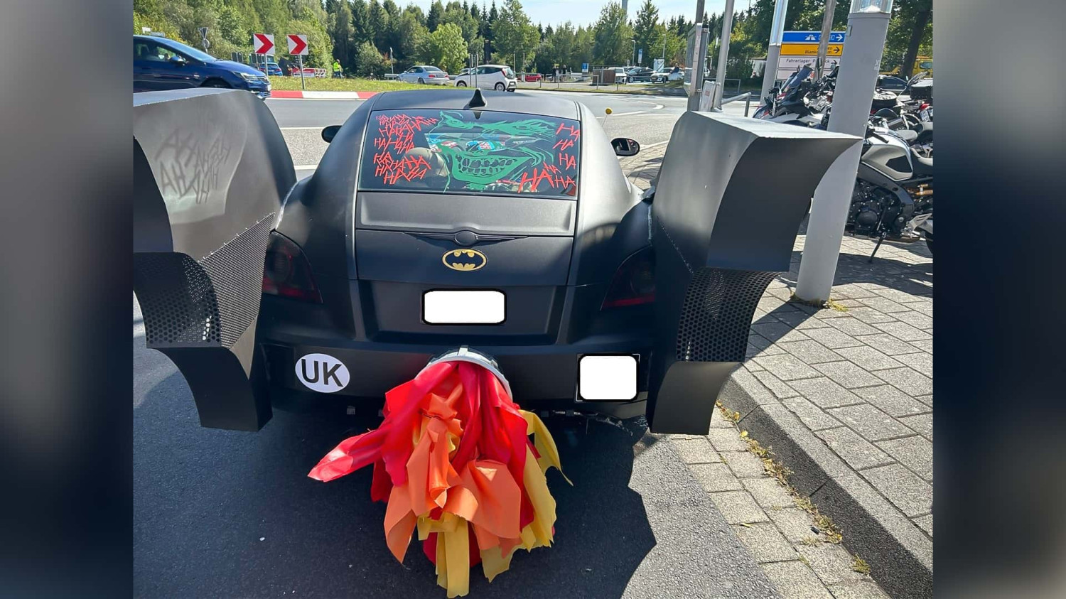 Esta loca transformación del Batmóvil nos sorprende en Nürburgring