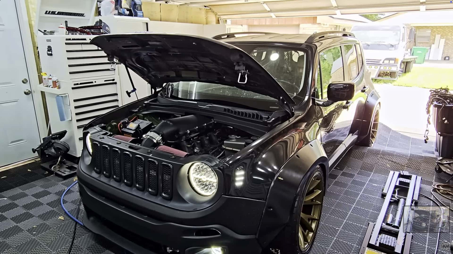 Jeep, Jeep Renegade, El Jeep más loco: este Renegade V8 podría superar los 500 CV