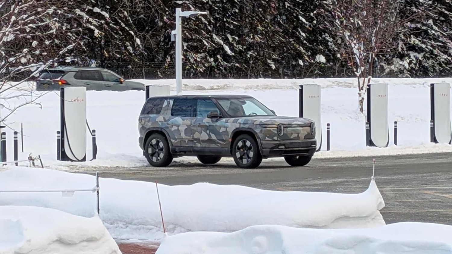 Le véhicule électrique "européen" de Rivian repéré et testé