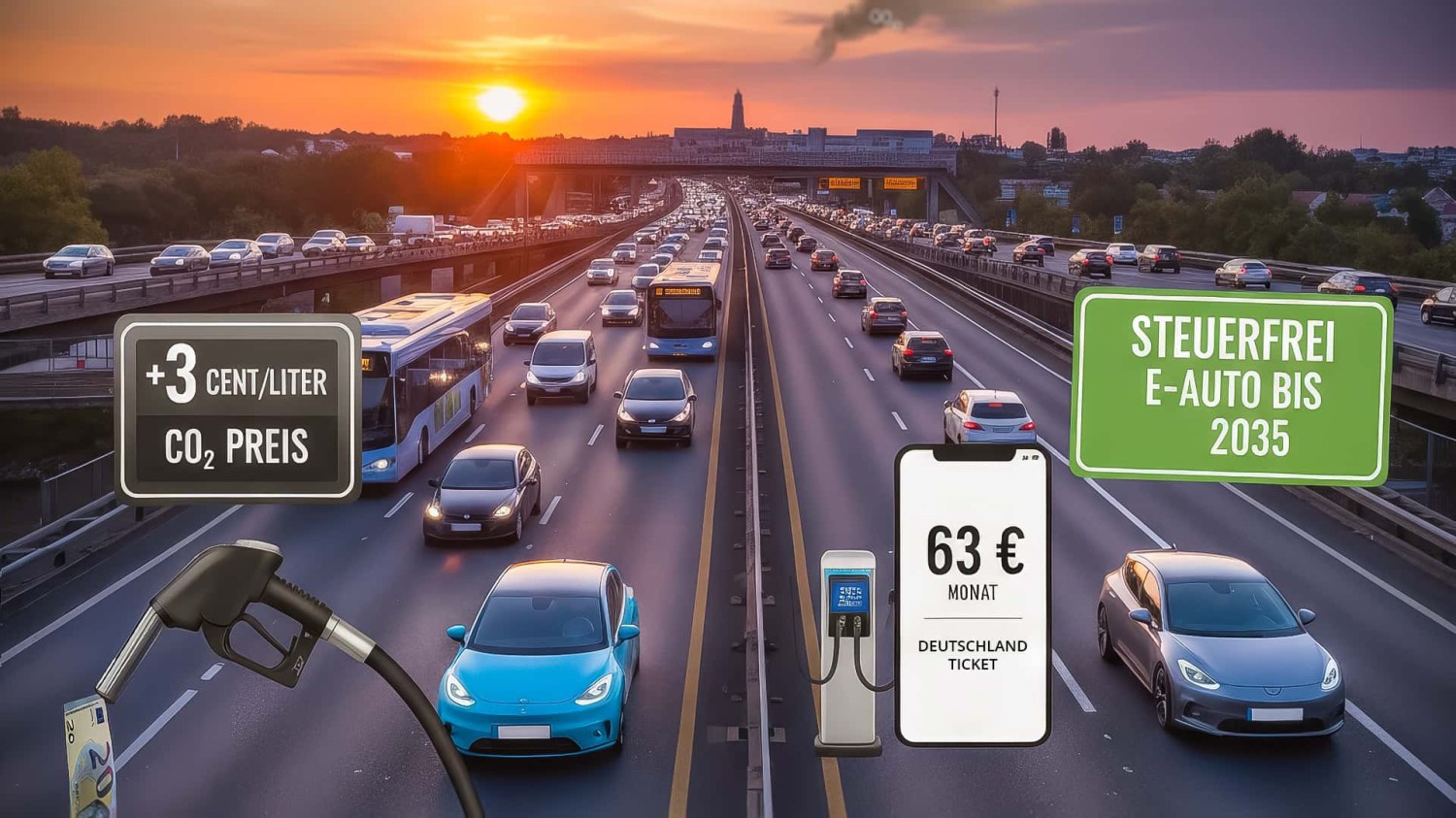 Regeln und Spritpreis: Das ändert sich 2026 im Straßenverkehr