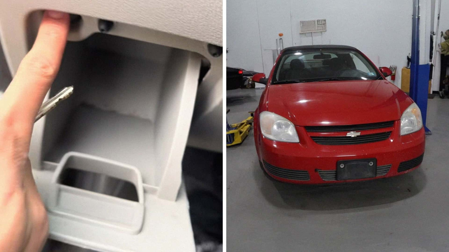 Chevrolet, Battery, Man Changes Chevrolet Cobalt Battery. When He Looks Under The Hood, He Realizes Something’s Off—But It Has A Battery Post